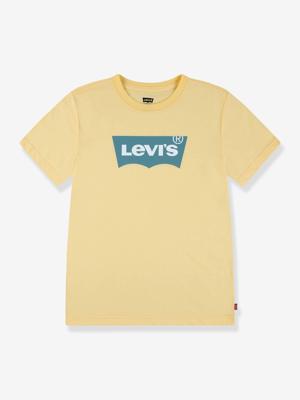 Batwing LEVI'S t-shirt voor kinderen met korte mouwen geel