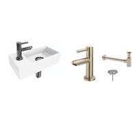 Fonteinset Versus Links Mat Wit RVS Ink - thumbnail