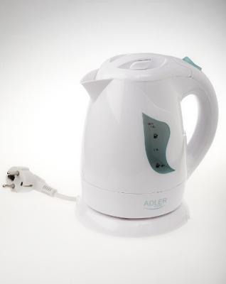 Adler AD 08 w waterkoker 1 l 850 W Wit