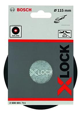 Bosch Accessoires X-LOCK Steunschijf voor fiberschijven 115mm soft - 1 stuk(s) - 2608601711 Bosch Accessoires X-LOCK Steunschijf voor fiberschijven 115mm soft - 1 stuk(s) - 2608601711