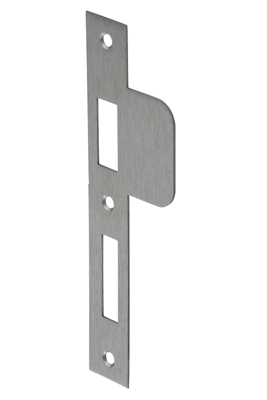 Intersteel | Sluitplaat | 175x25/44x1,5mm| dag- en nacht schoot | afgerond | rvs DIN links Intersteel | Sluitplaat | 175x25/44x1,5mm| dag- en nacht schoot | afgerond | rvs DIN links