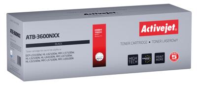 Activejet ATB-3600NXX Toner voor Brother printers; VervangingBrother TN3600XXL; Supreme; 11000 pagina's; zwart)