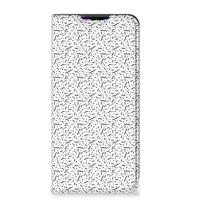 Xiaomi Redmi 9 | Hoesje met Magneet | Stripes Dots - thumbnail