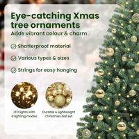 VidaXL Kunstmatige inklapbare kerstboom groen 120 cm pvc en metaal - thumbnail