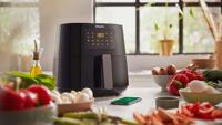 Airfryer Philips HD9280/60 6,2 L Grijs 2000 W 2000 W - thumbnail