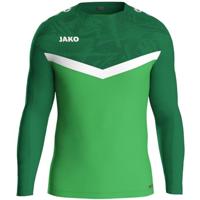 JAKO 8824K Sweater Iconic Kids - Zachtgroen/Sportgreen - 152 - thumbnail