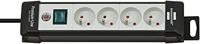 Brennenstuhl 1951104600 binnenstopcontact, 10 AC, 3 m, zwart, 680 mm, 3 m - thumbnail
