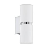 Eglo Led wandlampPassa Up - Down 2x3,3w - wit met grijs - 95368 - thumbnail