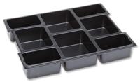 L-BOXX Verdeler voor kleine delen | B404xD312xH61 mm polystyreen | met 8 bakken | zwart | 1 stuk - 1000010125 1000010125 - thumbnail