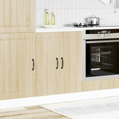 Spoelbakonderkast Lucca bewerkt hout sonoma eikenkleurig