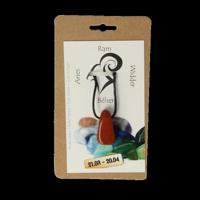 Steengoed Sterrenbeeldsteen hanger ram 1 Stuks - thumbnail