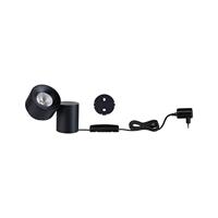 Paulmann Pane 79781 LED-tafellamp LED 3 W Zwart - thumbnail