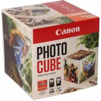 Canon Fotokubusset PG-560+CL-561 Origineel Combipack Zwart, Kleur, Wit, Roze fluorescerend 3713C013 - thumbnail