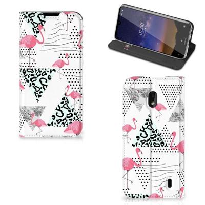 Nokia 2.2 | Hoesje maken | Flamingo Triangle Nokia 2.2 | Hoesje maken | Flamingo Triangle