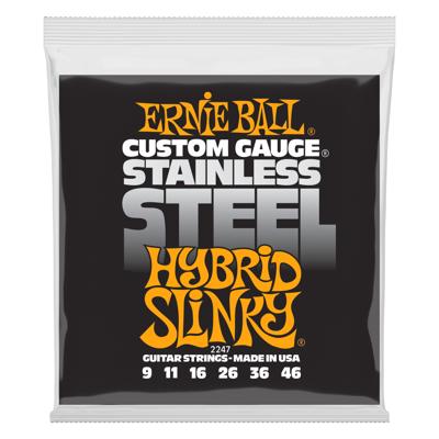 Ernie Ball Stainless Steel Hybrid Slinky 2247