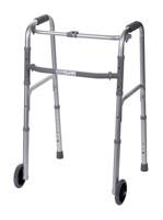 Aluminium revalidatie looprek met drie functies - thumbnail