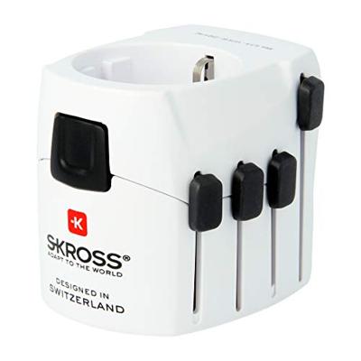Skross reisadapter wereld PRO geaard