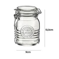 Bormioli Rocco Officina 1825 pot Rond Glas Transparant - thumbnail