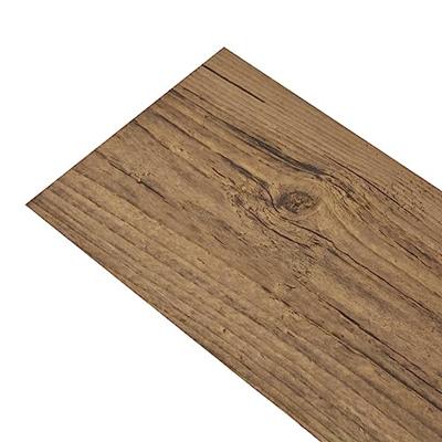 VidaXL Vloerplanken zelfklevend 5,21 m² 2 mm pvc walnootbruin - thumbnail