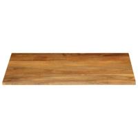 Tafelblad met natuurlijke rand 110x80x3,8 cm massief mangohout - thumbnail