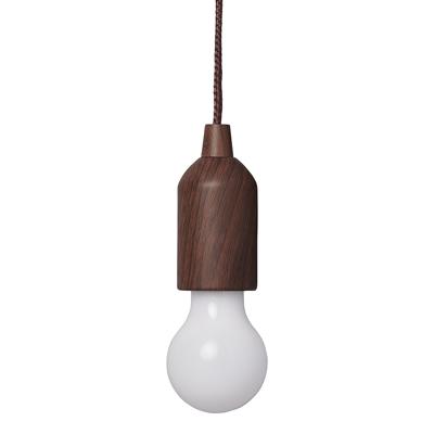 Pro Plus RETRO LAMP HOUT MOTIEF MET KOORD 90CM