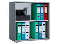 VCM Kast Lona (Zonder deuren, Grijs, L) - thumbnail