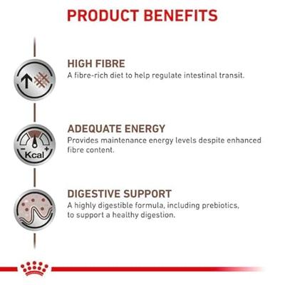 Royal Canin Veterinary Gastrointestinal High Fibre natvoer hond (paté) 4 trays (48 x 410 g)