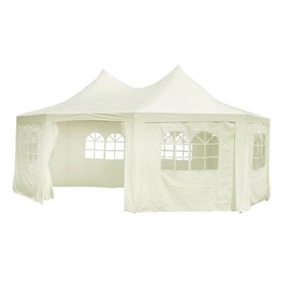 vidaXL Partytent achthoekig 6x4,4x3,5 m crème vidaXL Partytent achthoekig 6x4,4x3,5 m crème