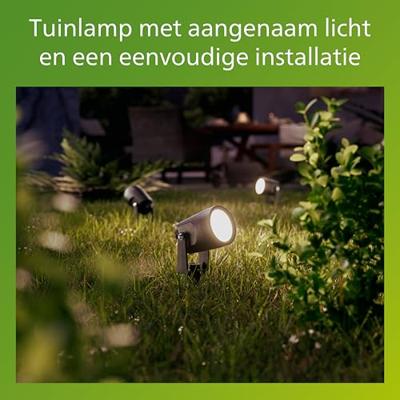 Philips LED 929004659301 Reuel Staande LED-buitenlamp LED 4.5 W Zwart