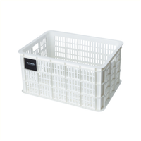Basil fietskrat l - groot - 40 liter - wit - thumbnail