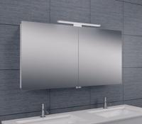 Wiesbaden Luxe spiegelkast +Led verlichting 120x60x14 cm - thumbnail