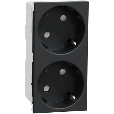 Schneider Electric NU306654 Dubbele contactdoos 10 stuk(s)