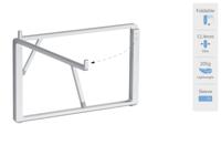Rain Design mBar Pro+ Foldable Laptop Stand Silver - thumbnail