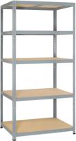 Avasco rek Strong 265, ft 176 X 90 X 60 cm, 5 legborden, gegalvaniseerd - thumbnail