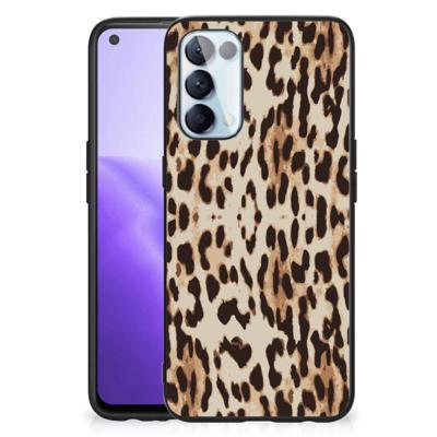 OPPO Reno5 5G | Find X3 Lite Dierenprint Telefoonhoesje Leopard OPPO Reno5 5G | Find X3 Lite Dierenprint Telefoonhoesje Leopard