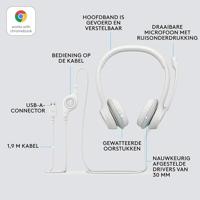 Oordopjes Logitech H390 Wit - thumbnail