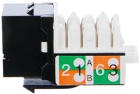 Digitus DN-93601 RJ45-inbouwmodule Keystone CAT 6 1 stuk(s) - thumbnail