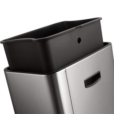 Afvalbak eko mirage met sensor 30liter rvs mat