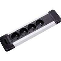 Bachmann 19.07.1144 Stekkerdoos Grijs, Zwart Randaarde stekker 1 stuk(s) - thumbnail