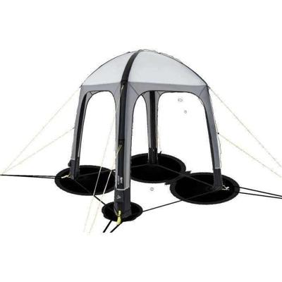 Opblaasbare schuilplaats - KAMPA - AIR Shleter 200 - 2 x 2 m - Grijs en zwart Opblaasbare schuilplaats - KAMPA - AIR Shleter 200 - 2 x 2 m - Grijs en zwart