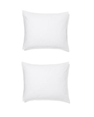 HEMA Kussenslopen 60x70cm katoen wit (wit)