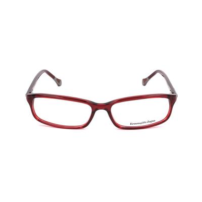 Unisex Brillenframe Ermenegildo Zegna VZ3538-0954 Rood ø 56 mm