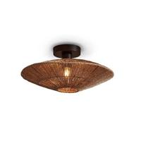 GOOD&MOJO Plafondlamp 'Iguazu' Jute, 40cm, kleur Naturel - thumbnail