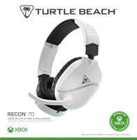 Gamingheadset voor meerdere platforms - TURTLE BEACH - Recon 70X - Wit - thumbnail