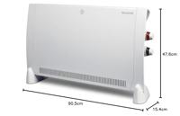 Honeywell CZ2104EV2 electrische verwarming Ventilator elektrisch verwarmingstoestel Binnen Antraciet 2500 W - thumbnail