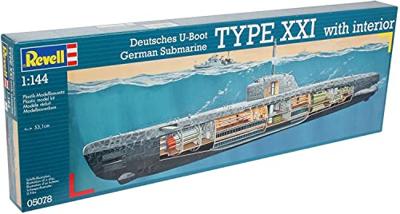 Revell 1/114 U-Boot Type XXl U 2540 En Interieur