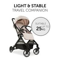 HAUCK - Compacte kinderwagen - TRAVEL N CARE - 4 wielen - opvouwbaar met één hand - Beige - thumbnail