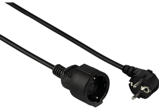 Hama 00047871 Stroom Verlengkabel Zwart 10 m H05VV-F 3G 1,5 mm²