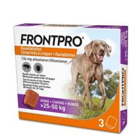 Frontpro 136mg Hond 25-50kg 3 Kauwtabletten - thumbnail