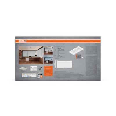 OSRAM Smart+ LED-paneel, LED-plafond- en wandlamp LED vast ingebouwd 22 W Warmwit tot daglichtwit OSRAM Smart+ LED-paneel, LED-plafond- en wandlamp LED vast ingebouwd 22 W Warmwit tot daglichtwit